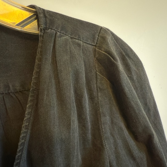 Madewell Tie Bottom Long Sleeved Top - Sz Small - Picture 7 of 12